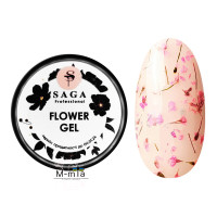 Гель із сухоцвітами Saga Flower gel 5 мл, № 4